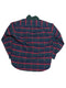 VINTAGE 90'S TOMMY HILFIGER PLAID FLANNEL BUTTON DOWN CREST LOGO LONG SLEEVE SHIRT