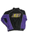 58 SPORTS EAST CAROLINA PIRATES PURPLE AND BLACK QUARTER ZIP WINDBREAKER JACKET