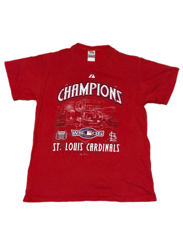 ST. LOUIS CARDINALS 2006 NATIONAL LEAGUE CHAMPIONS GRAPHIC TEE