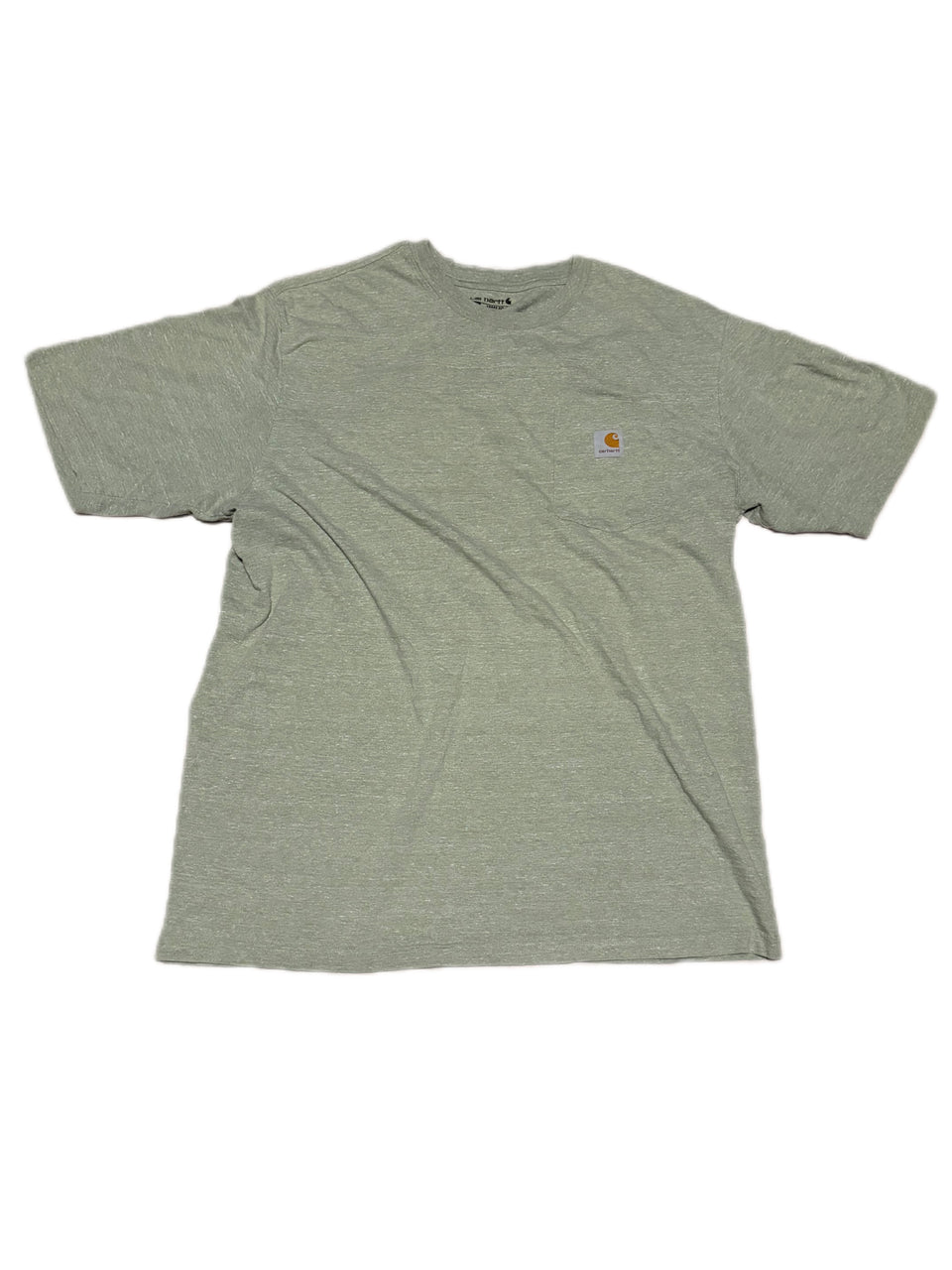 CARHARTT LIGHT GREEN LOOSE FIT POCKET TEE