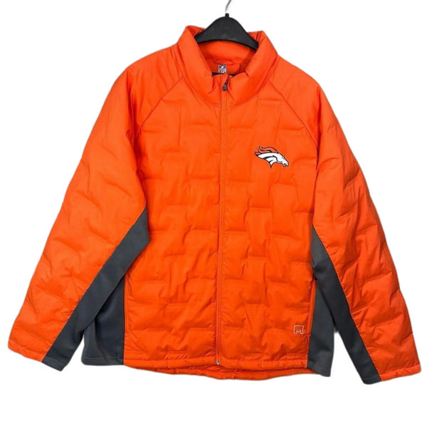 VINTAGE DENVER BRONCOS PUFFER NYLON JACKET