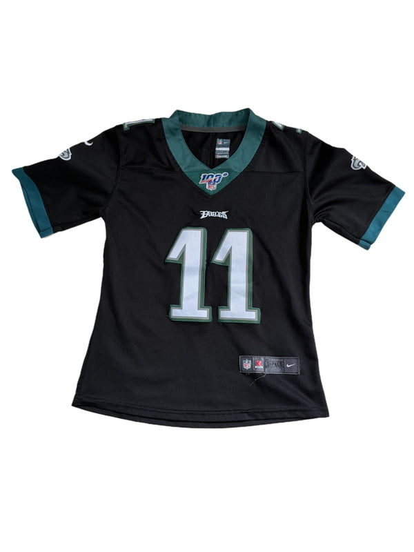 BLACK NIKE PHILADELPHIA EAGLES CARSON WENTZ #11 JERSEY