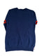 PINK NAVY BLUE WOMEN'S AUBURN TIGERS VARSITY SWEATER