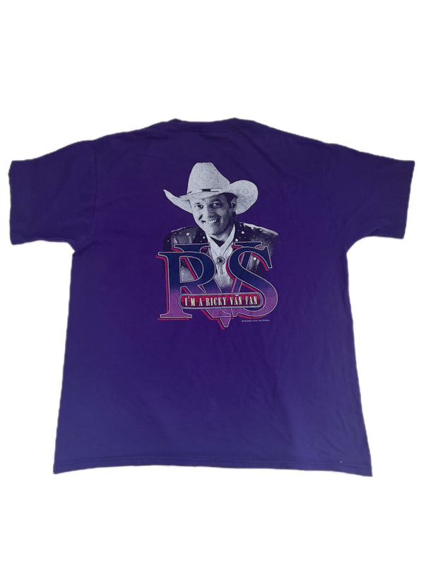 VINTAGE 1991 RICKY VAN SHELTON WILD MAN TOUR SHIRT