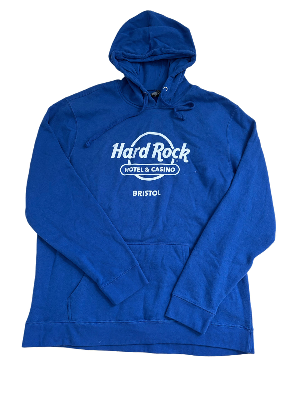 HEAVY BLEND ROYAL BLUE HARD ROCK BRISTOL HOODIE