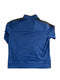 CALLAWAY GOLF BLUE AND GRAY QUARTER ZIP PULLOVER