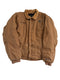 VINTAGE ROCKY BROWN CANVAS NORFOLK SOUTHERN WORK JACKET