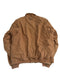VINTAGE ROCKY BROWN CANVAS NORFOLK SOUTHERN WORK JACKET