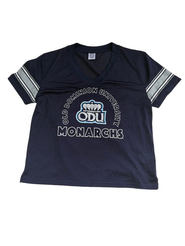 WOMEN'S NAVY BLUE MESH OLD DOMINION UNIVERSITY MONARCHS JERSEY
