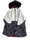 WOMEN'S BLACK AND WHITE BODY GLOVE FAUX FUR JACKET