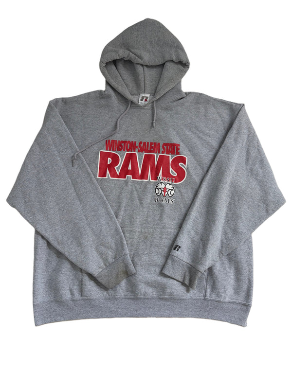 RUSSELL ATHLETIC WINSTON SALEM STATE RAMS GRAY HOODIE