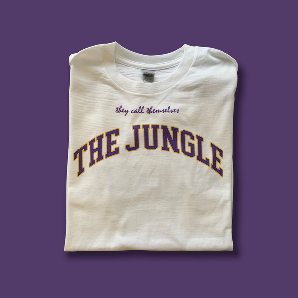 “The Jungle” Quote Tee - White