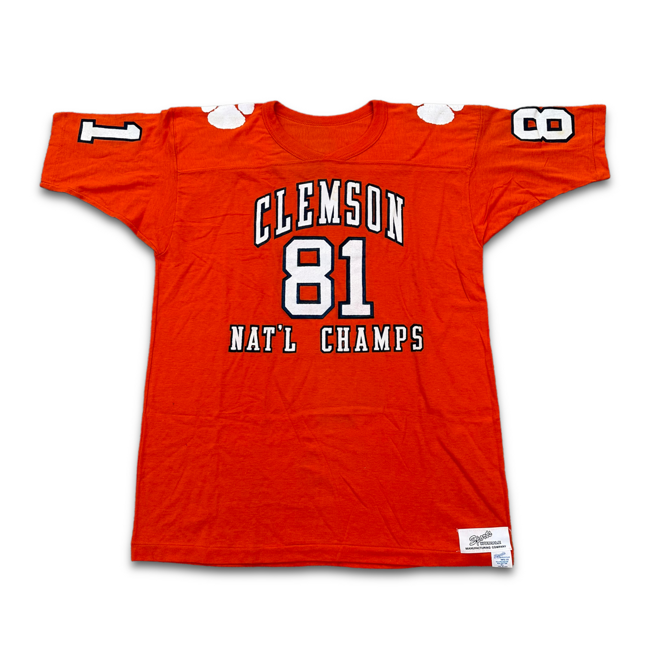 Clemson Tigers Vintage 1981 National Champs Tee XL
